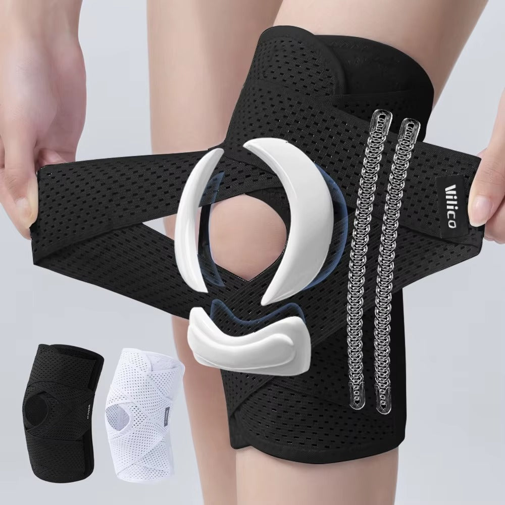 Sixth Generation Professional Protective Knee Brace Meniscus Patella Strap for Sports Gear Cycling Fitness Safety Gear