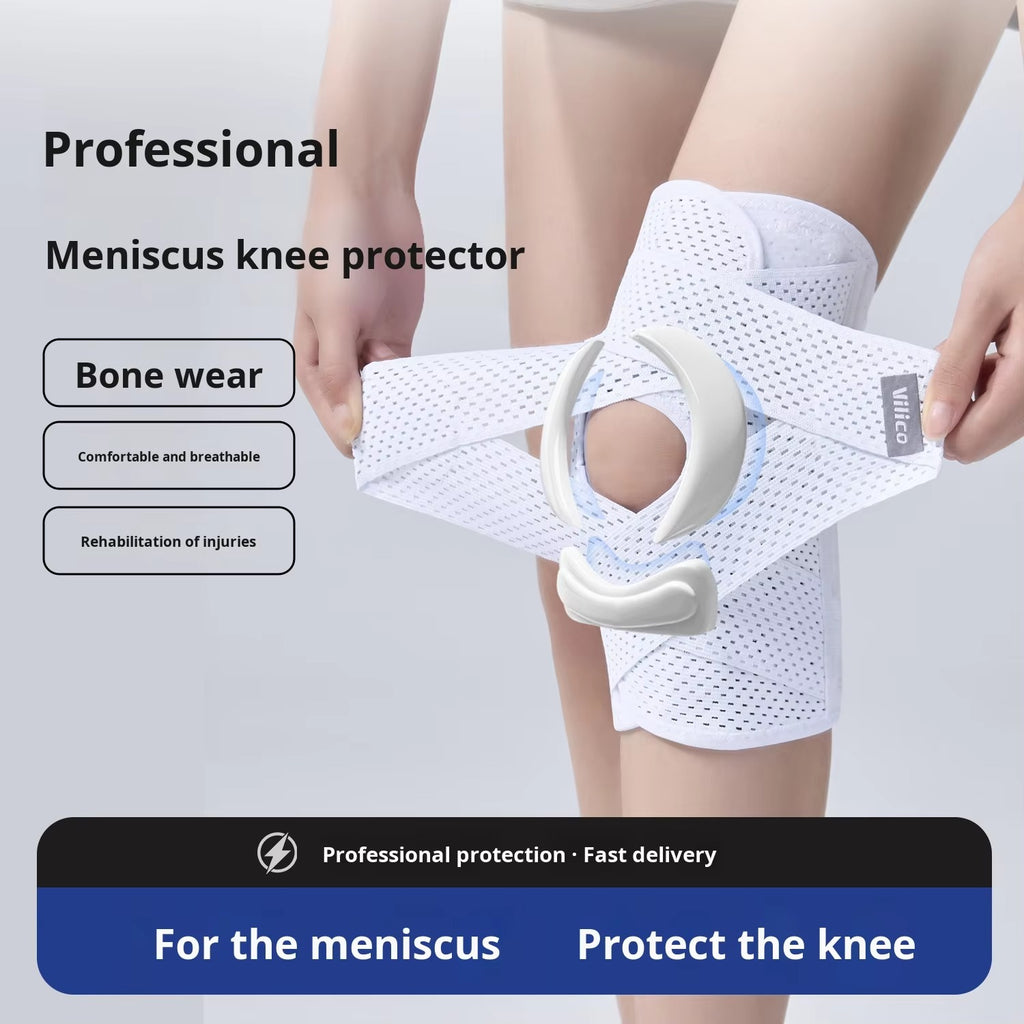 Sixth Generation Professional Protective Knee Brace Meniscus Patella Strap for Sports Gear Cycling Fitness Safety Gear