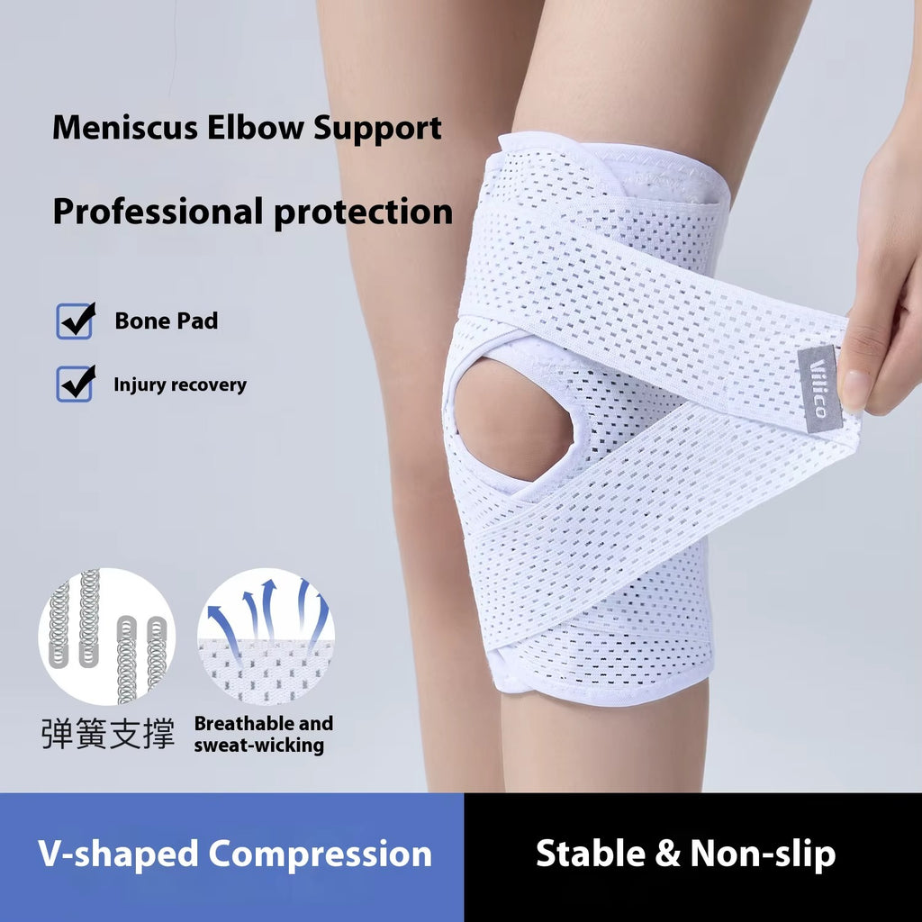 Sixth Generation Professional Protective Knee Brace Meniscus Patella Strap for Sports Gear Cycling Fitness Safety Gear