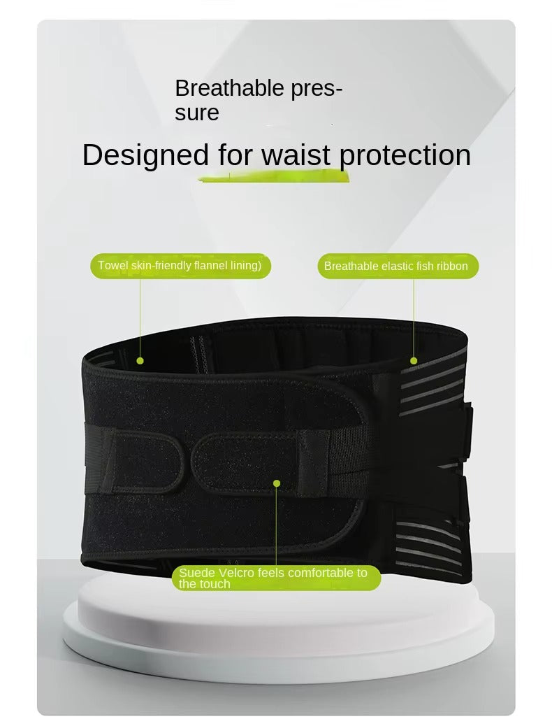 Cross-Border Sports Breathable Waist Support for Men and Women Fitness Basketball Running Protector with Plastic Low Pressure