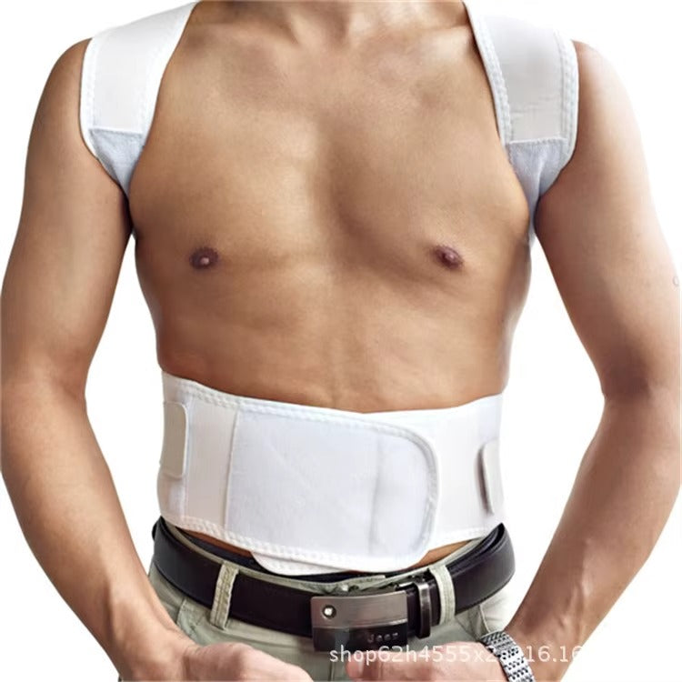 Adjustable Adult Support Waist Trainer Clavicle Belt Nylon Neoprene Fixed Cross-Border Source Manufacturers