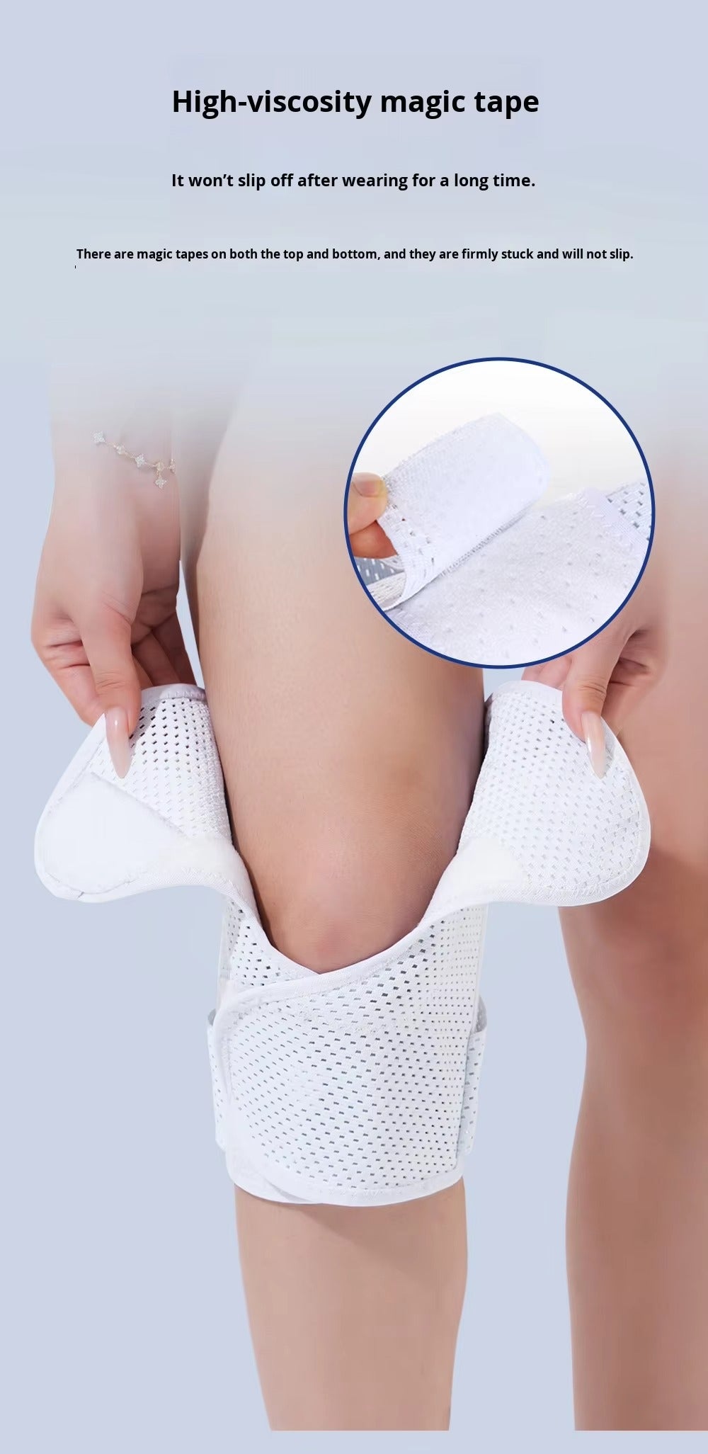 Sixth Generation Professional Protective Knee Brace Meniscus Patella Strap for Sports Gear Cycling Fitness Safety Gear