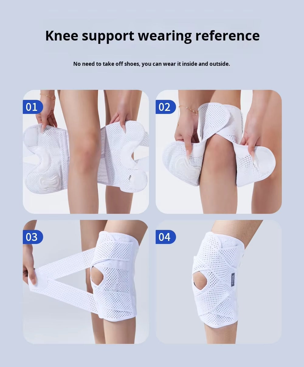 Sixth Generation Professional Protective Knee Brace Meniscus Patella Strap for Sports Gear Cycling Fitness Safety Gear