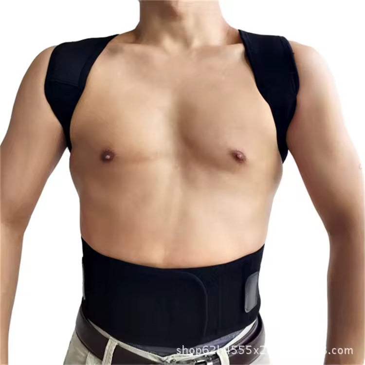 Adjustable Adult Support Waist Trainer Clavicle Belt Nylon Neoprene Fixed Cross-Border Source Manufacturers
